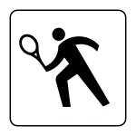 Tennis Court SVG Icon